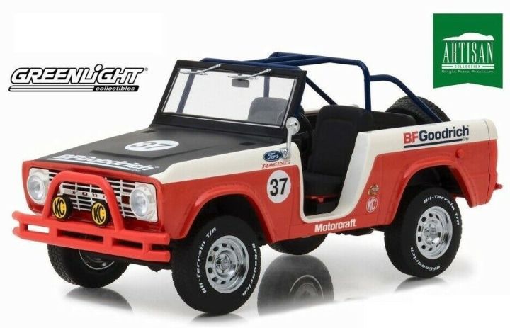 Ford Bronco Open BF Goodrich 1966 Red/White/Black