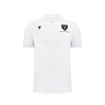 Lamborghini Squadra Corse Men Sports Polo White