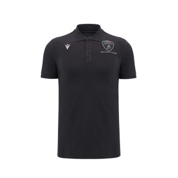 Lamborghini Squadra Corse Men Sports Polo Black