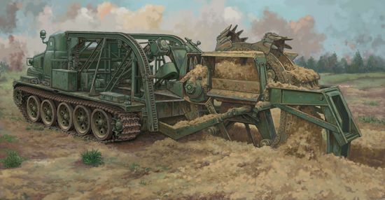BTM-3 High Speed Trench Digging Vehicle
