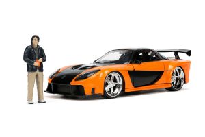 Han´s Mazda RX-7 Fast & Furious with Figurine