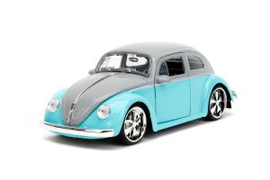 Volkswagen Beetle 1959 Grey / Turqoise