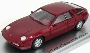 Porsche 928 Custom Factory 4-Door Sedan 1986 Red