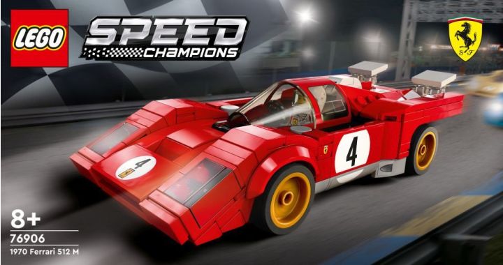Lego Speed Ferrari 512M 1972