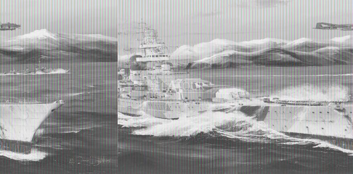 German Scharnhorst Battleship