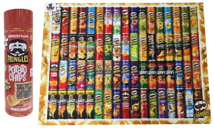 Supersided Puzzel Pringles 1000st