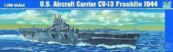 Aircraft Carrier U.S. CV-13 Franklin 1944