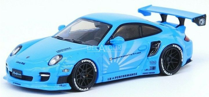 Porsche 997-2 Coupe Liberty Walk 2009 Blue