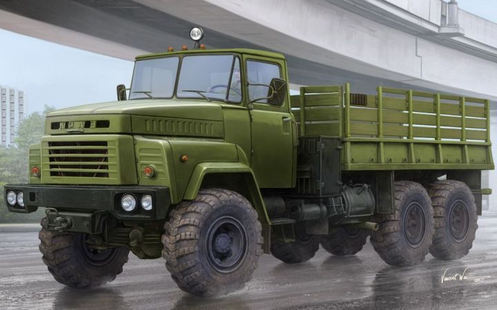 Russian KRAZ-260 Cargo Truck