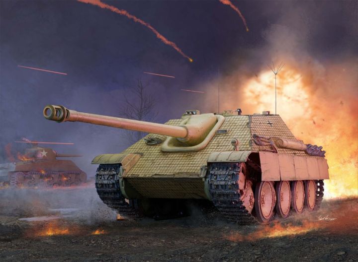 German SD.KFZ 173 Jagdpanther Early Version