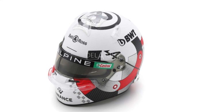 Esteban Ocon Helmet Belgium GP 2023