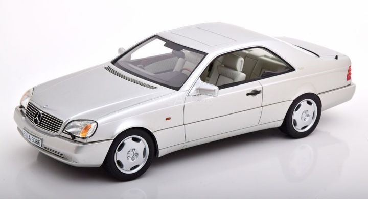 Mercedes-Benz S-Class 600SEC Coupe 1992 Silver