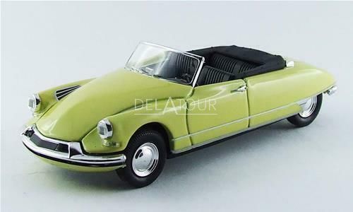 Citroen DS19 Cabriolet 1961 Yellow