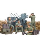 Équipage de canon antiaérien allemand