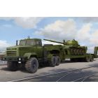 Ukrainien Kraz-6446 Tracteur avec remorque