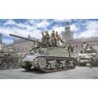Sherman M4A1 Tank met 10 Figuren