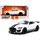 Ford Mustang Shelby GT500 2020 Blanc / Bleu