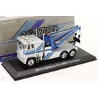 Freightliner FLA 9664 3-Assi 1984  Grijs /Blauw