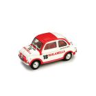 Fiat Nuova 500D Amaro Isolabella 1960 Blanc/Rouge
