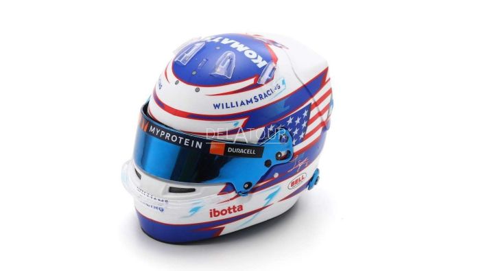 Logan Sargeant Helmet Season 2024