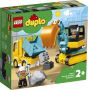 Lego Truck & Graafmachine met Rupsbanden