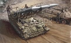 Russian SAM-6 AntiAirCraft Missile