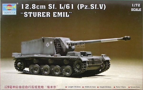 128MM SF.L/61 PZ.SF.V Sturer Emil