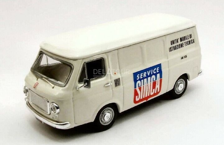 Fiat 238 Van Simca Service 1970 White