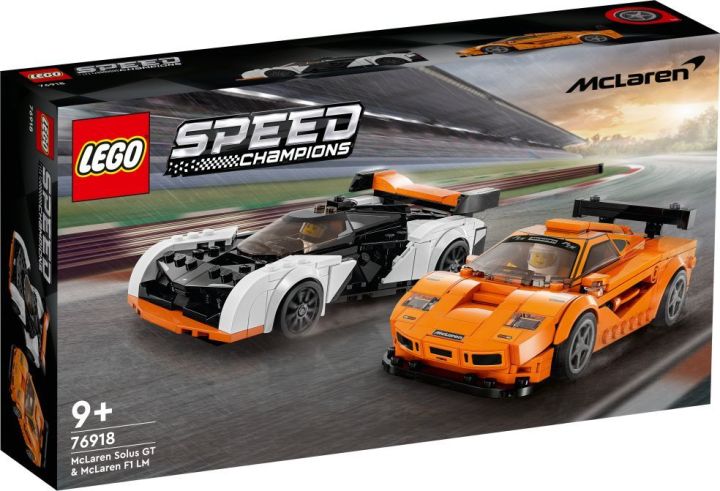 Lego Speed McLaren Solus GT & McLaren F1 LM