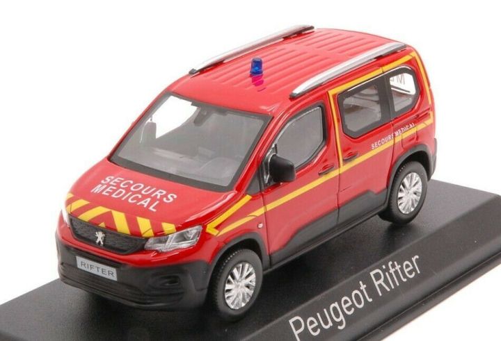 Peugeot Rifter Pompiers Secours Medical 2019