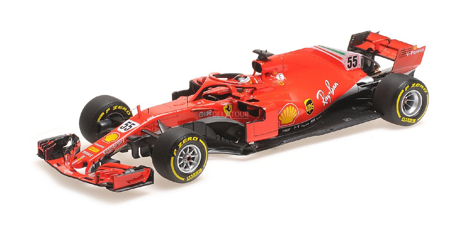 Ferrari SF71H #55 C. Sainz Fiorano Test 2021 BBR 211895 BBR