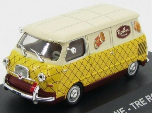 Fiat 600 Furgone Van Tre Rossi 1957 Ivory
