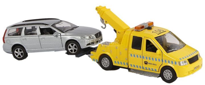 Sleepwagen met Volvo V70 Licht / Geluid 27cm