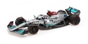 Mercedes W13 #63 G. Russell 2022 Spanish GP