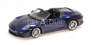 Porsche 991 Speedster 2019 Blue Metallic