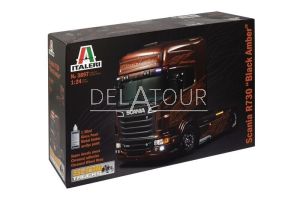 Scania R730 Truck Black Amber 2-Assi 2011