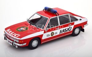 Tatra 613 1979 Czech Fire Engine Red