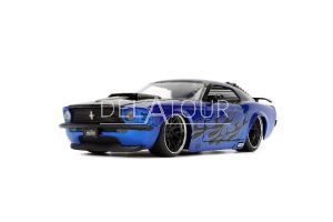 Ford Mustang Boss 429 1970 Blue Flames