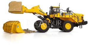 Komatsu WA600 Scraper Tractor Yellow