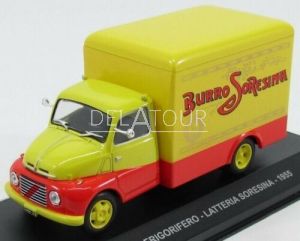 Fiat 615 Truck Van Frigorifero 1955 Yellow