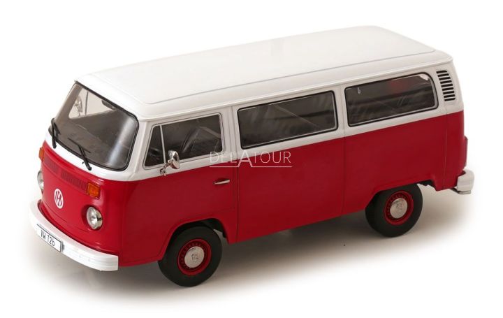 Volkswagen T2B 1972 Red & White