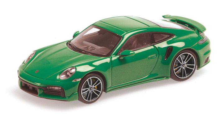 Porsche 992 Turbo S Coupe Sport Design 2021 Green