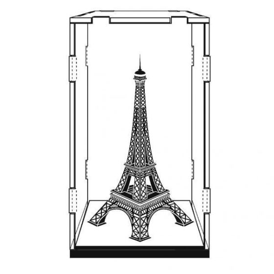 Display Case 7.6*7.6*12.7cm