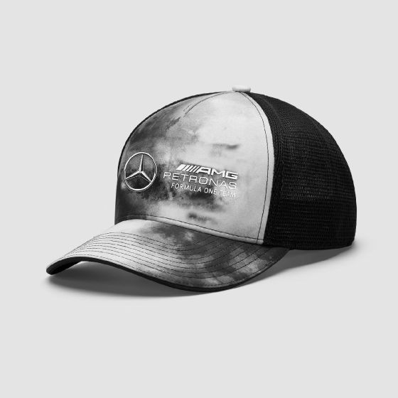 F1 Mercedes GP Tie Dye Trucker Cap 2023