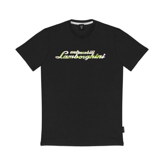 Lamborghini T-Shirt Picasso Logo Black