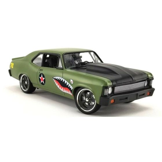 Chevrolet Nova Warhawk Coupe 1970 Green/Black