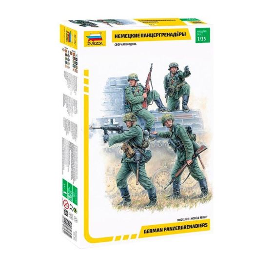 Figurines German Soldiers Panzergrenadiers
