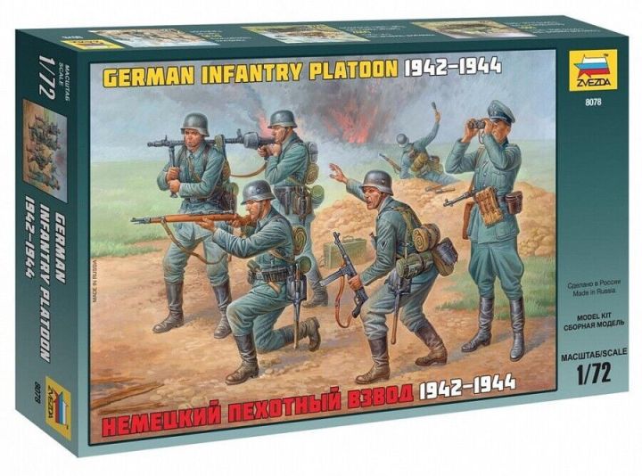 Figures German Infantry Platoon