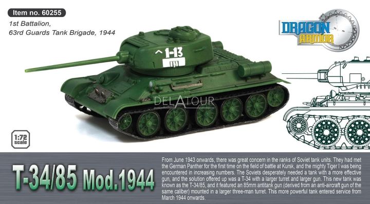 T-34/85 Mod 1944 Guards Tank Brigade 1944