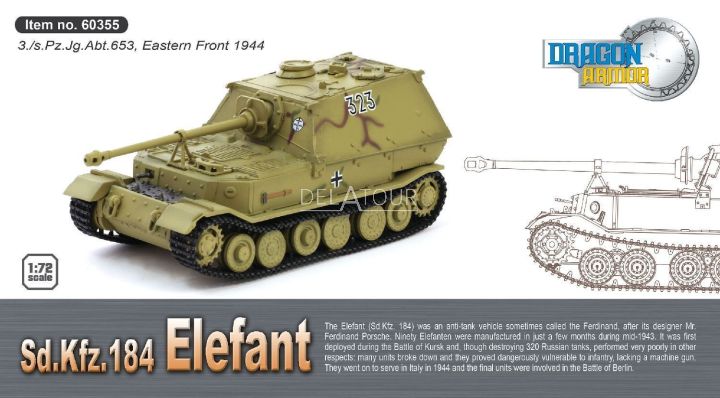 Elefant 3/S.PZ.JG.ABT.653 Eastern Front 1944